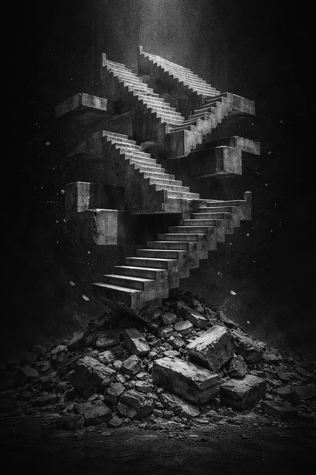 逻辑闭环展示图：为混乱的思绪搭建脚手架。。文字化作数据流，顺着节奏直达皮层。