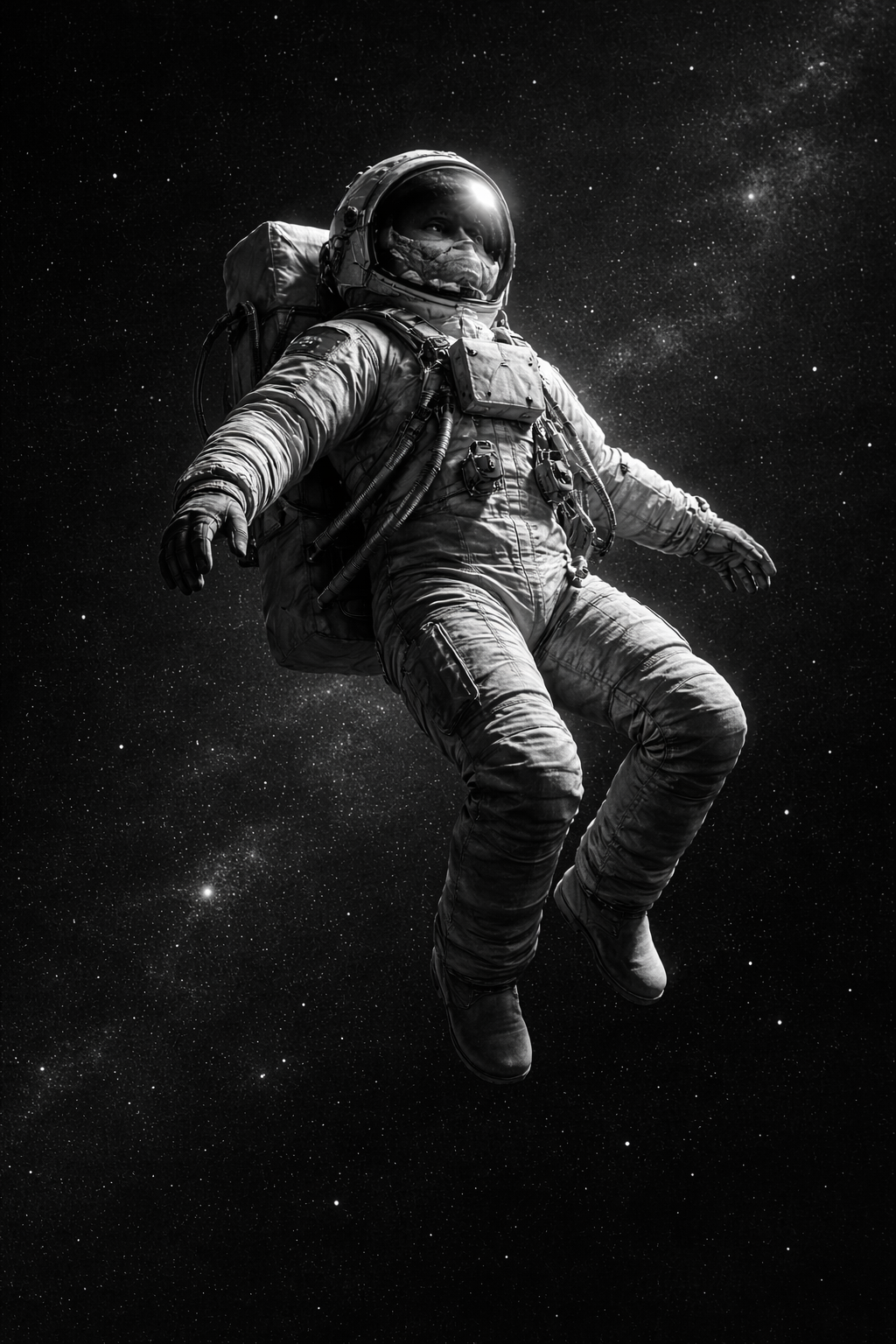 失重游戏展示图：像宇航员一样解开安全扣。。剪断引力绳索，意识在真空中自由翻转。